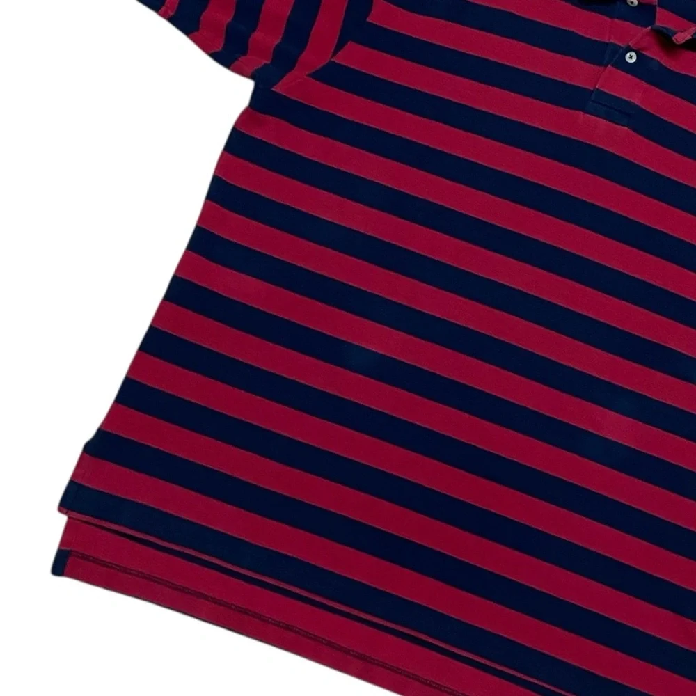 Vintage Polo Ralph Lauren Polo Men’s XXL Red & Navy Shirt